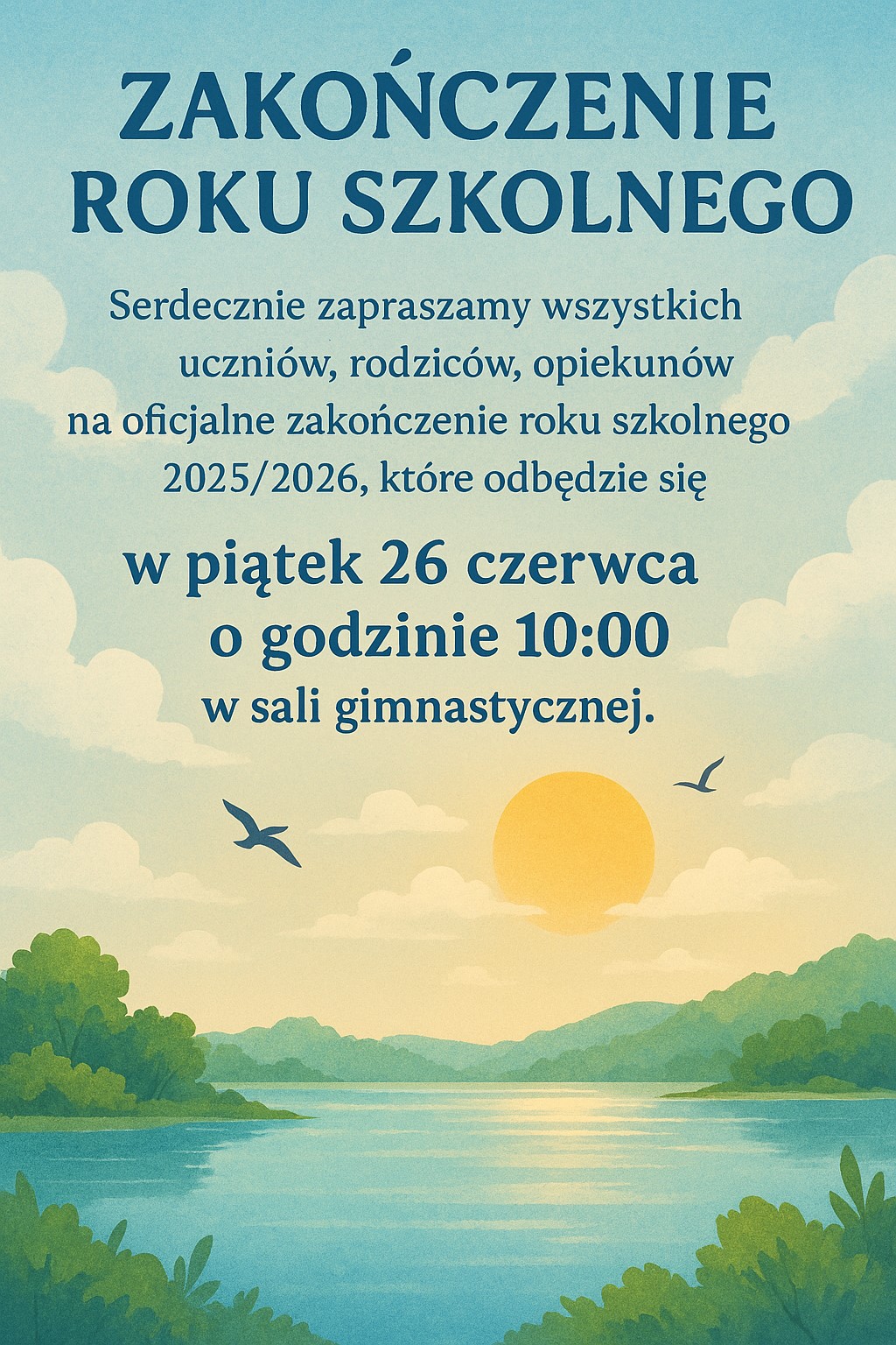 Zakończenie Roku Szkolnego 